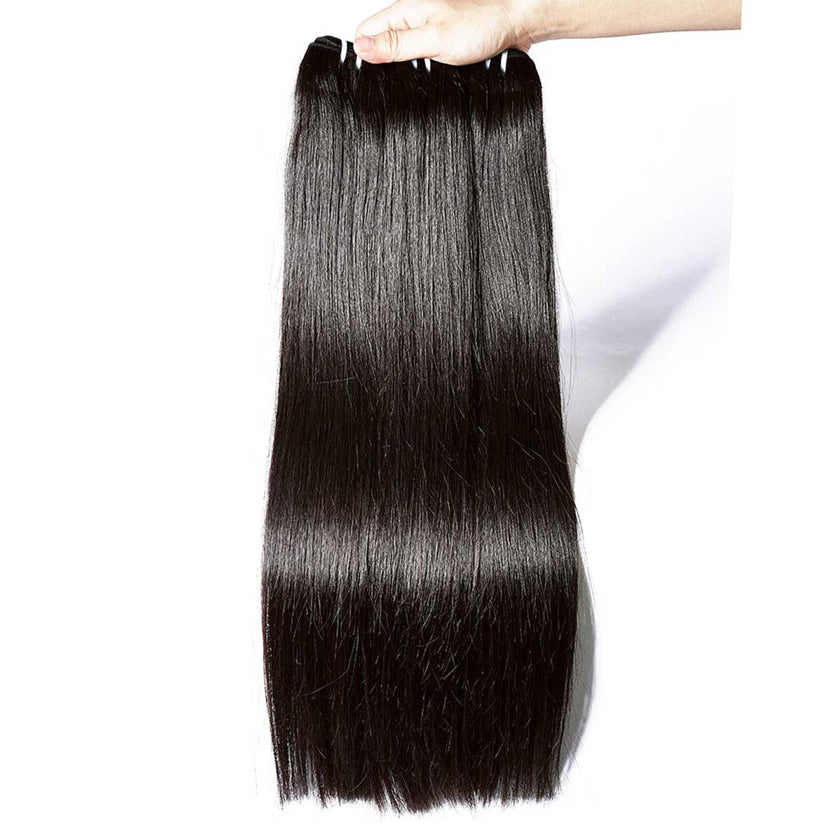 Burmese Straight 3 Bundles 100% Virgin Human Hair