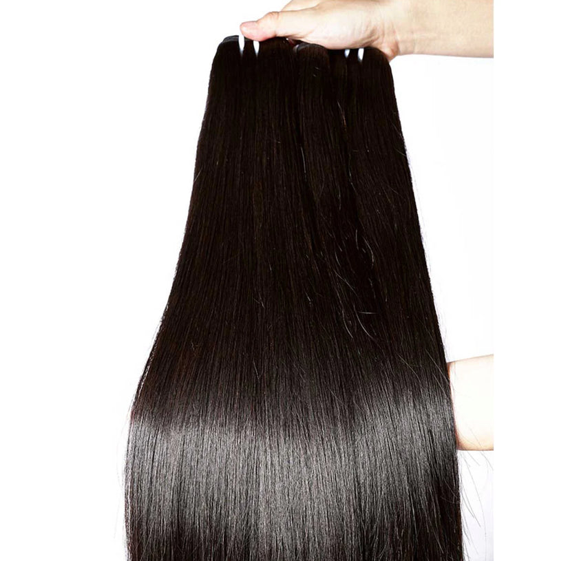 Burmese Straight 3 Bundles 100% Virgin Human Hair