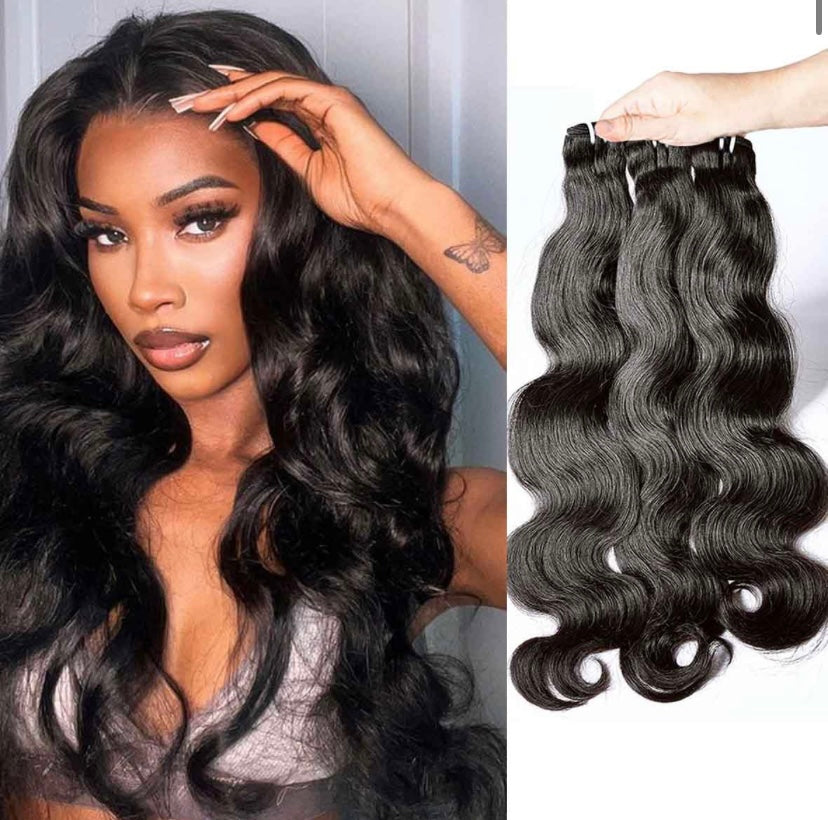 Burmese Body Wave 3 Bundles 100% Virgin Human Hair