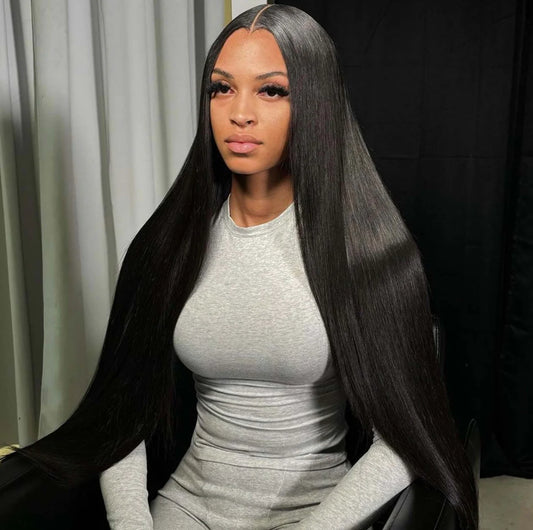 200% Desnity Burmese Straight 13x4,13x6 Frontal HD Lace Wig