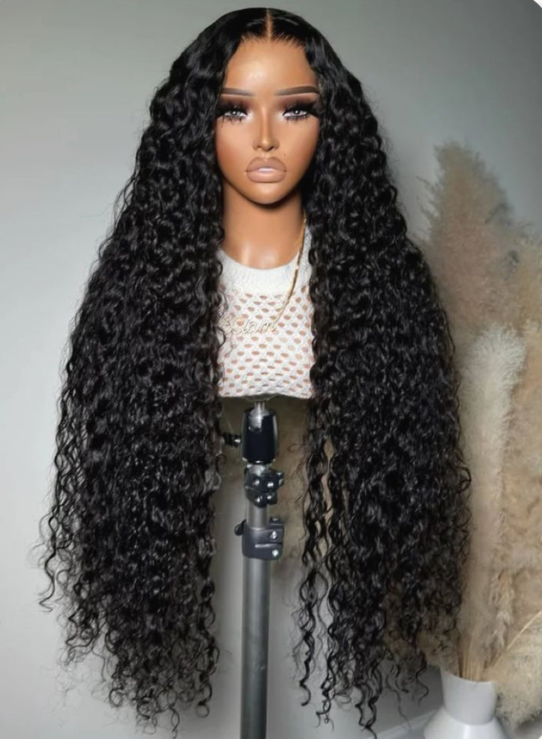 200% Desnity Burmese Water Wave 13x4,13x6 Frontal HD Lace Wig