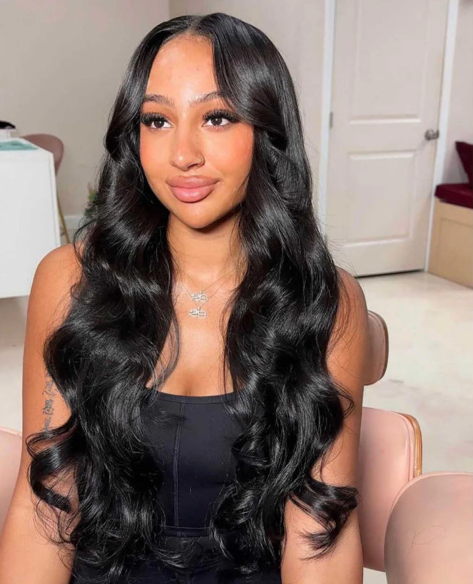 200% Density Burmese Body Wave 4x4 5x5 6x6 Closure HD Lace Wig